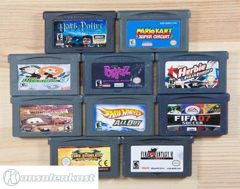 10 GameBoy Spiele zum TOP Preis! - GBA99