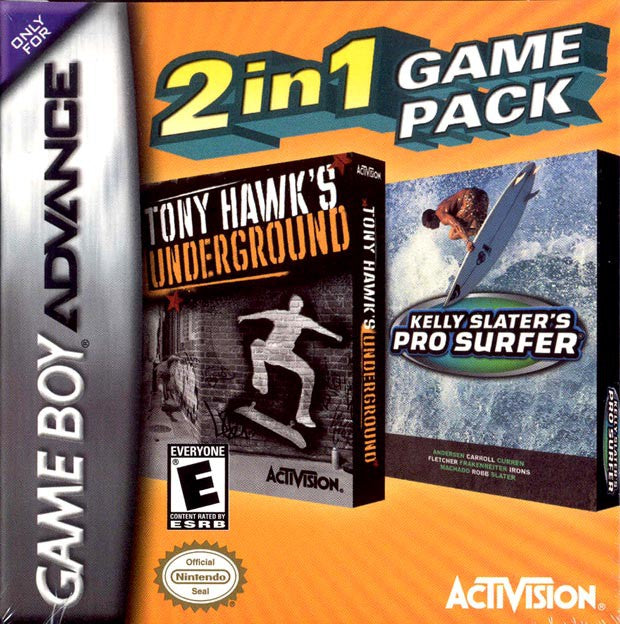 2 in 1 Game Pack: Tony Hawk's Underground