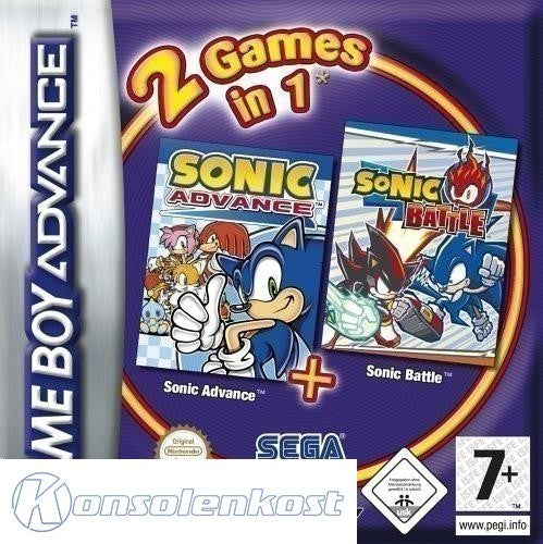 2 in 1: Sonic Advance + Sonic Battle