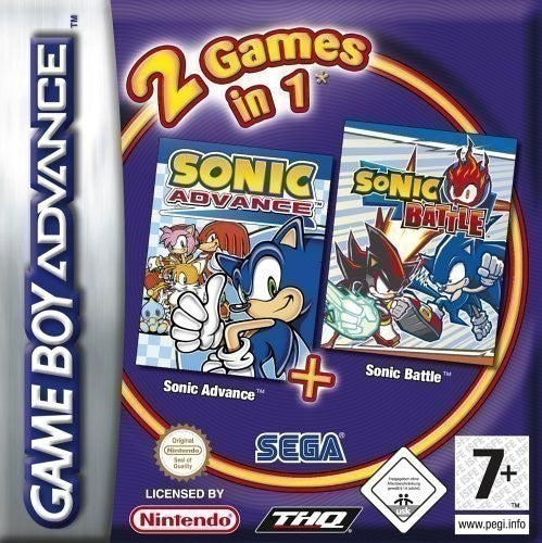 2 in 1: Sonic Advance + Sonic Battle