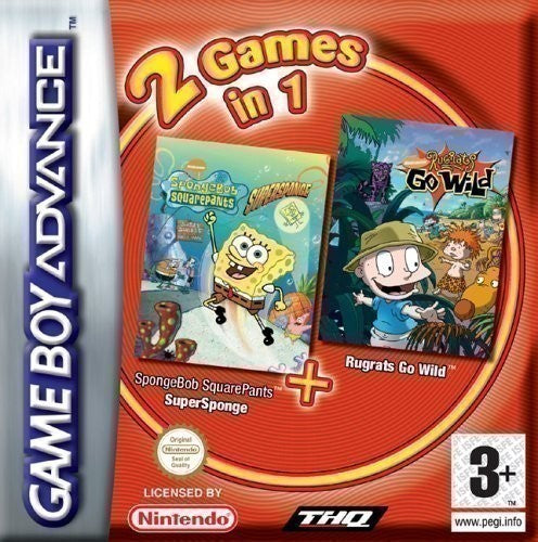 2 in 1: SpongeBob Squarepants + Rugrats Go Wild