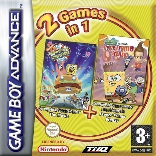 2 in 1: SpongeBob: The Movie + Freeze Frame Frenzy
