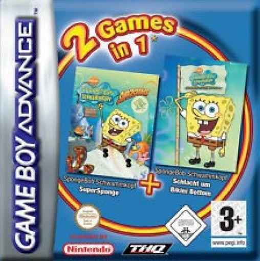 2in1: SpongeBob Pack Supersponge + SpongeBob Battle of Bikini Bottom