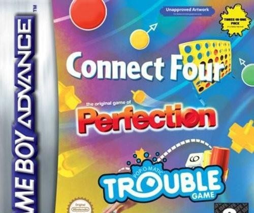3 in 1: Connect 4 + Trouble + Perfection