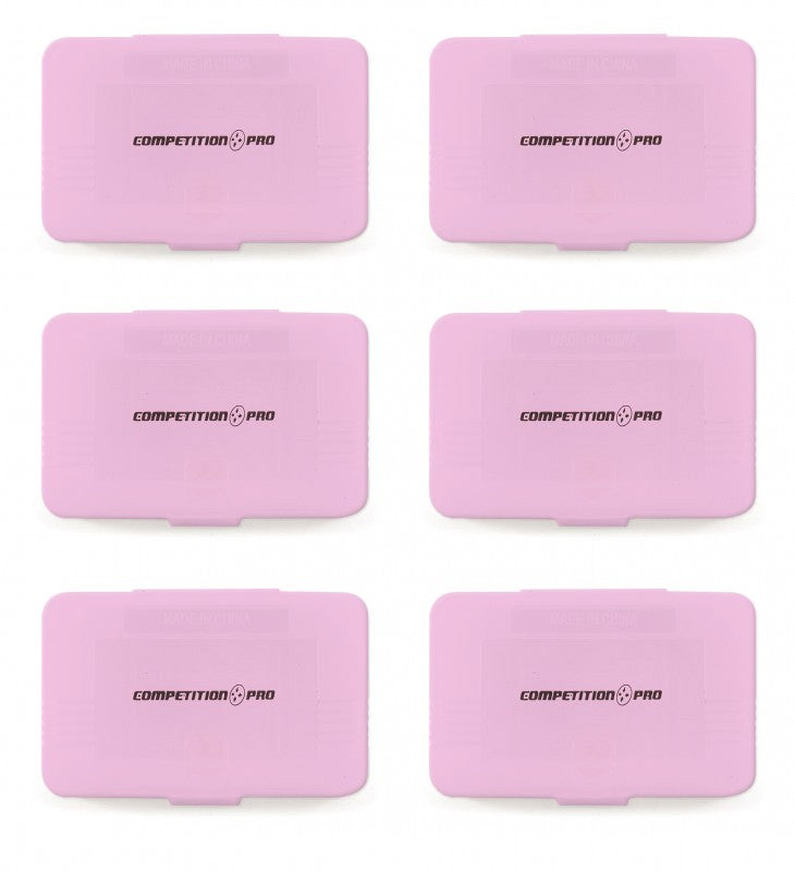 6 Cases / Hüllen für Module rosa-transparent [Competition Pro]
