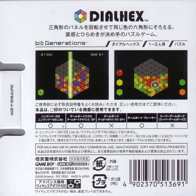 bit Generations: Dialhex (JP)