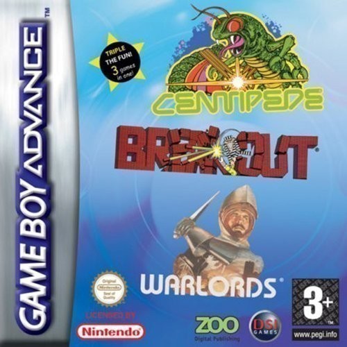 Breakout + Centipede + Warlords