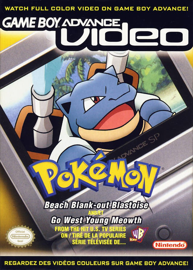 GBA Video: Pokemon Beach Blankout Blastoise & Go West Young Meowth