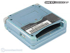 Konsole GBA SP AGS-101 Arctic Blue / blau + Netzteil