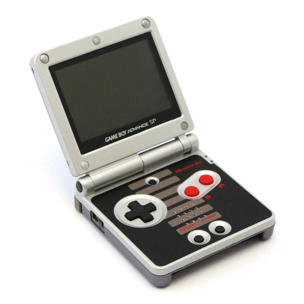 Konsole GBA SP AGS-101 NES Ed. + Netzteil
