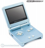 Konsole GBA SP AGS-101 Pearl Blue + Netzteil