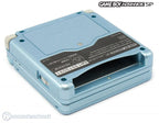 Konsole GBA SP AGS-101 Pearl Blue + Netzteil