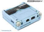 Konsole GBA SP AGS-101 Pearl Blue + Netzteil