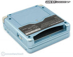 Konsole GBA SP AGS-101 Pearl Blue + Netzteil