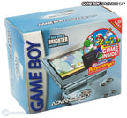 Konsole GBA SP AGS-101 Pearl Blue Target Edt. + Spiel SMW + Tasche + Zubehör
