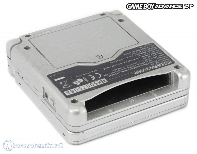 Konsole GBA SP AGS-101 silber + Netzteil