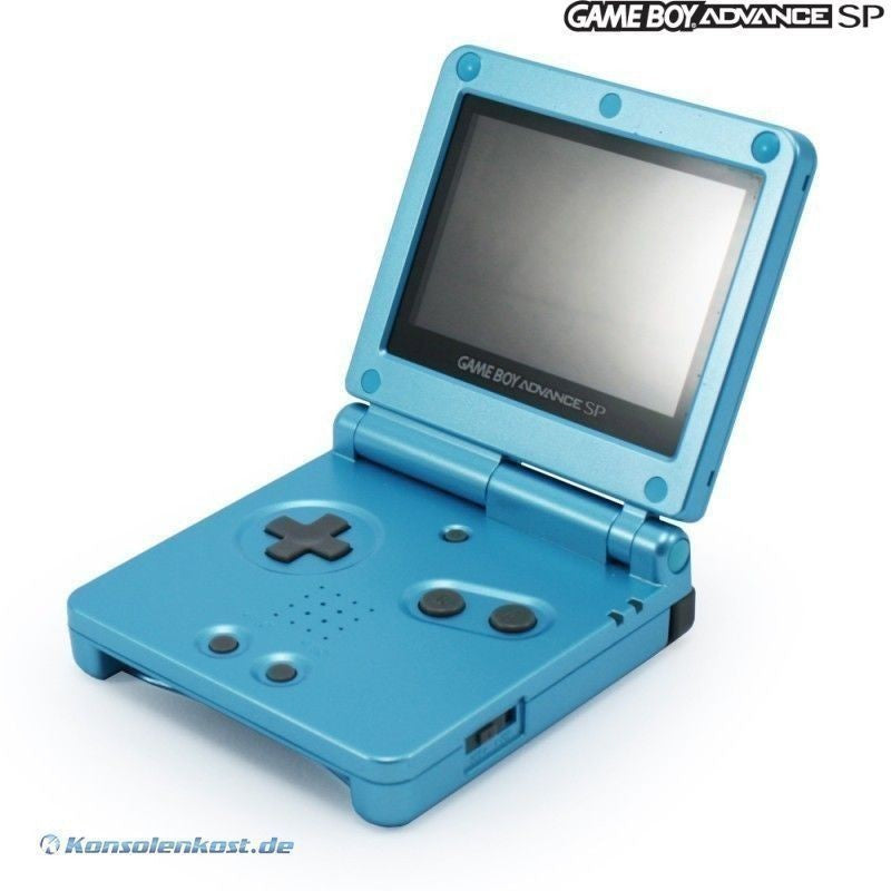 Konsole GBA SP AGS-101 Surf Blue + Netzteil