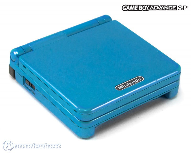 Konsole GBA SP AGS-101 Surf Blue + Netzteil