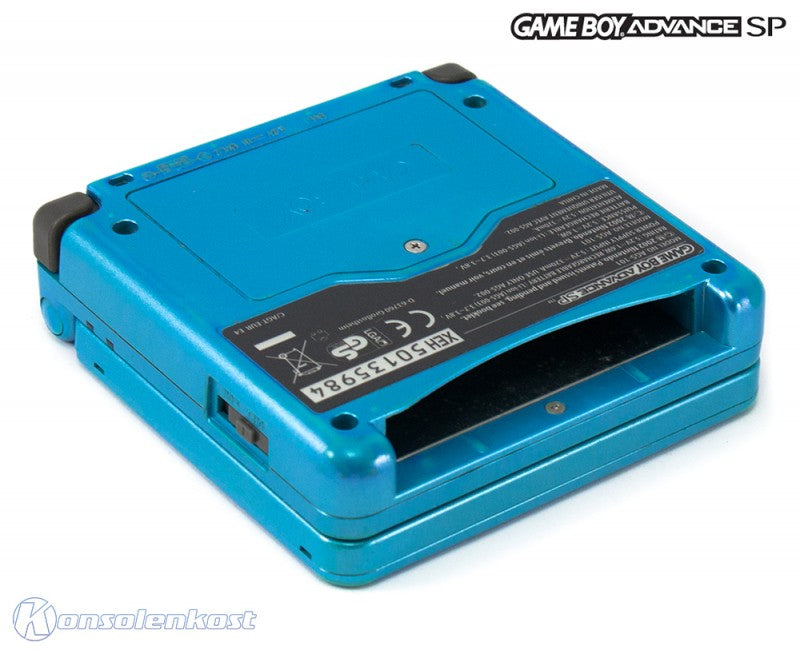 Konsole GBA SP AGS-101 Surf Blue + Netzteil