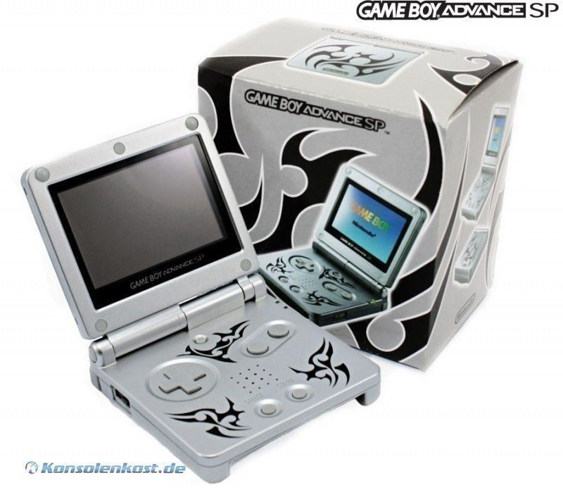 Konsole GBA SP AGS-101 Tribal Edition + Netzteil — Tribal Edition