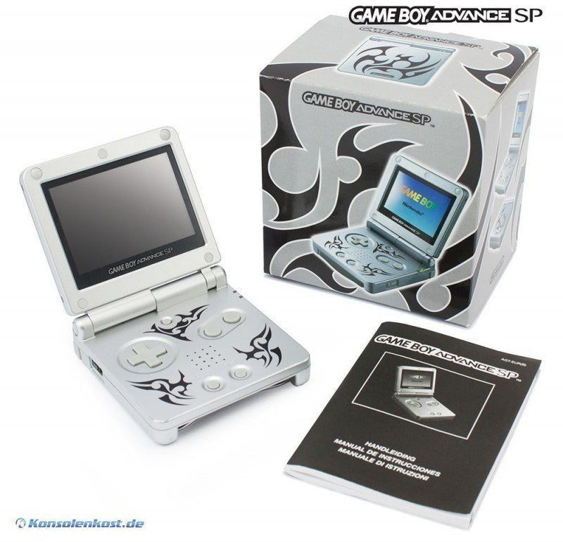 Konsole GBA SP AGS-101 Tribal Edition + Netzteil — Tribal Edition