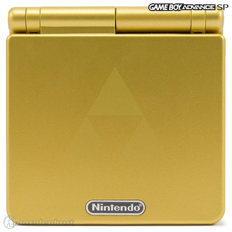 Konsole GBA SP AGS-101 Zelda + Netzteil N 4 — Limited Edition