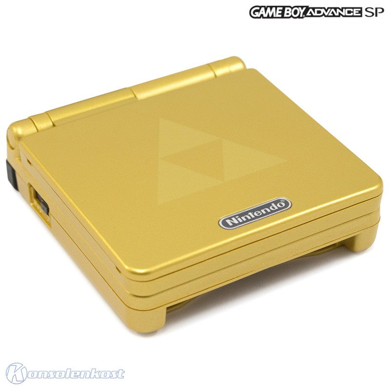 Konsole GBA SP AGS-101 Zelda + Netzteil N 4 — Limited Edition