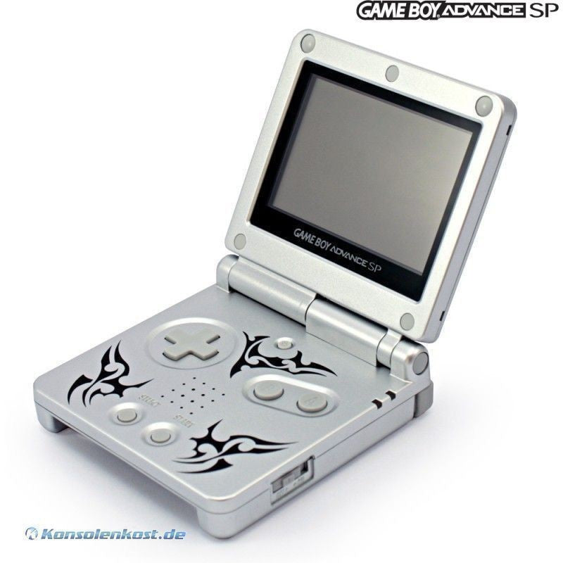 Konsole GBA SP Tribal Edition / Tattoo Version + Netzteil — Tribal Edition / Tattoo Version