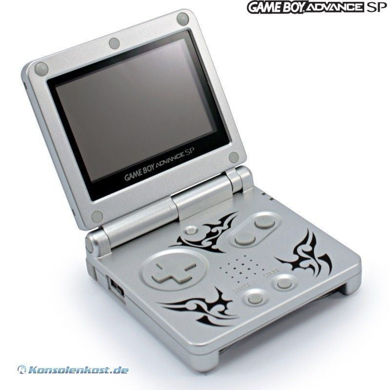Konsole GBA SP Tribal Edition / Tattoo Version + Netzteil — Tribal Edition / Tattoo Version