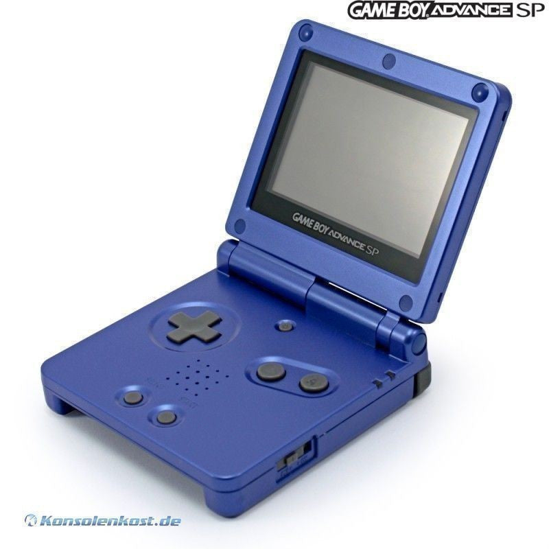 Konsole GBA SP blau + Netzteil