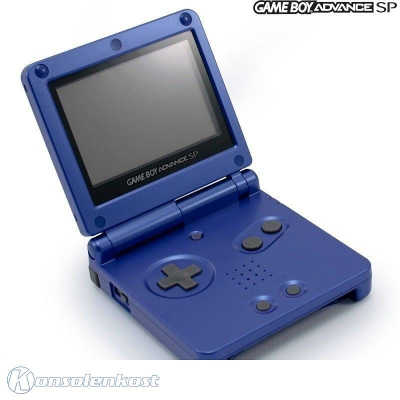 Konsole GBA SP blau + Netzteil