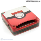 Konsole GBA SP Custom Design Pokemon Pokeball + Netzteil