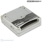 Konsole GBA SP Custom Design Spider-Man / silbernes Netz + Netzteil