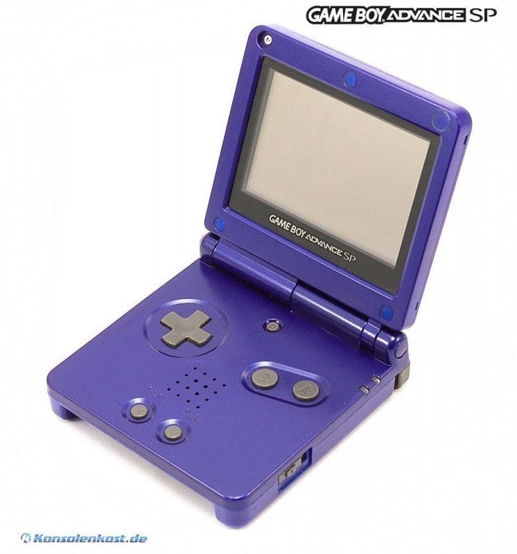 Konsole GBA SP Dark Blue + Netzteil