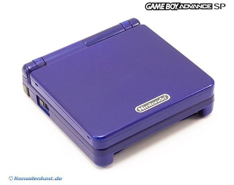 Konsole GBA SP Dark Blue + Netzteil