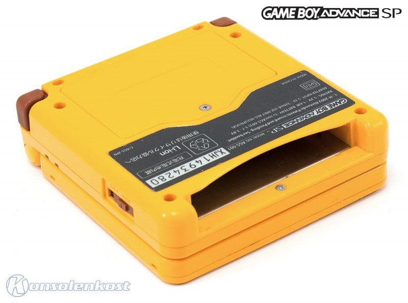 Konsole GBA SP gelb Donkey Kong Edition + Netzteil — gelb Donkey Kong Edition