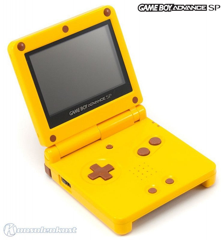 Konsole GBA SP gelb Donkey Kong Edition + Netzteil — gelb Donkey Kong Edition