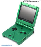 Konsole GBA SP inkl. Netzteil Green (AU) — Special Edition