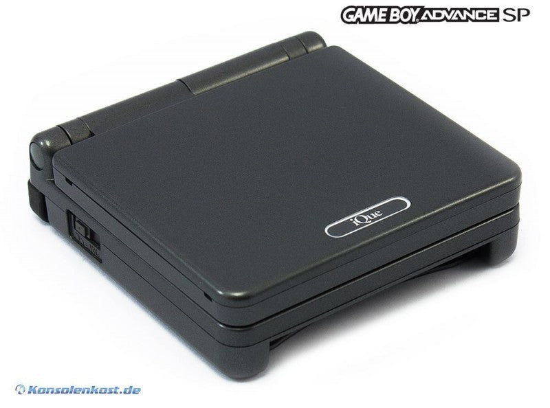 Konsole GBA SP inkl. Netzteil iQue schwarz — Limited Edition