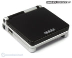 Konsole GBA SP inkl. Netzteil Limited Platinum Onyx Edition — Limited Platinum Onyx Edition
