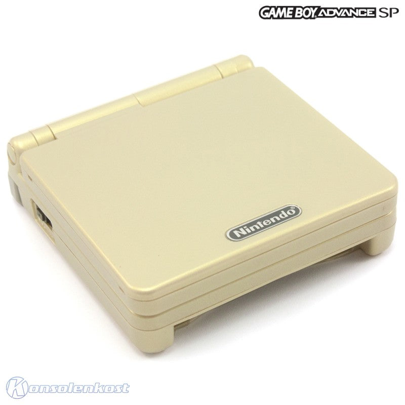 Konsole GBA SP inkl. Netzteil Starlight Gold AGS-101 — Limited Edition