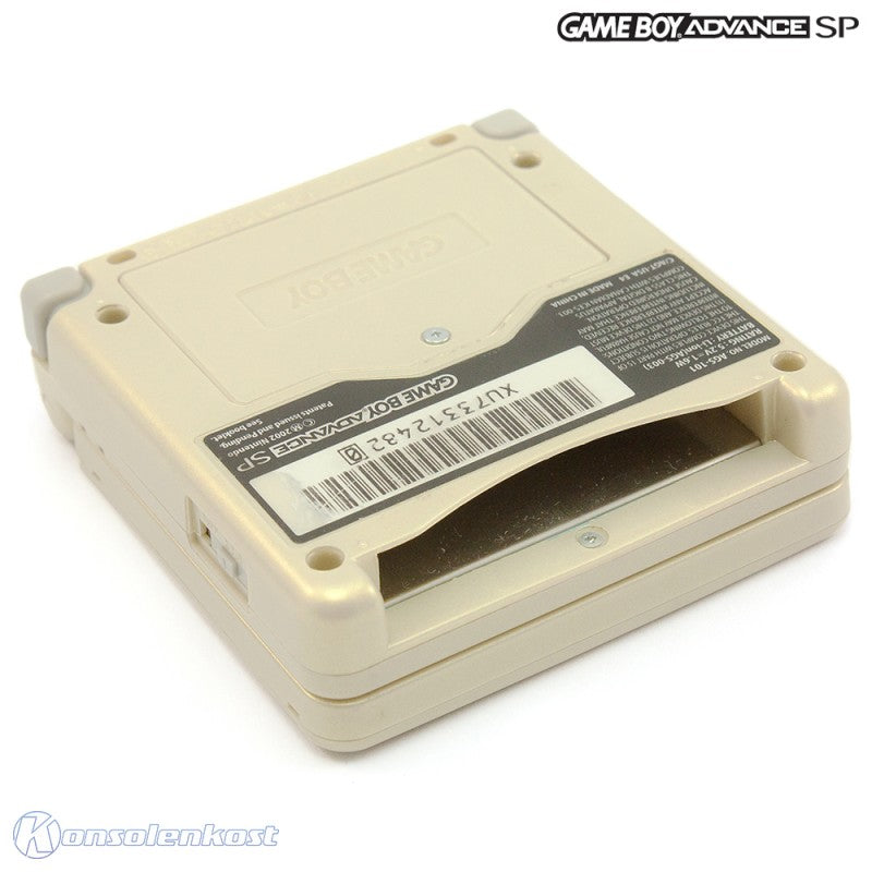 Konsole GBA SP inkl. Netzteil Starlight Gold AGS-101 — Limited Edition