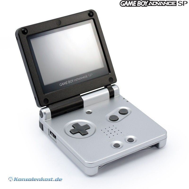 Konsole GBA SP Limited Platinum Onyx Edition + Netzteil — Limited Platinum Onyx Edition