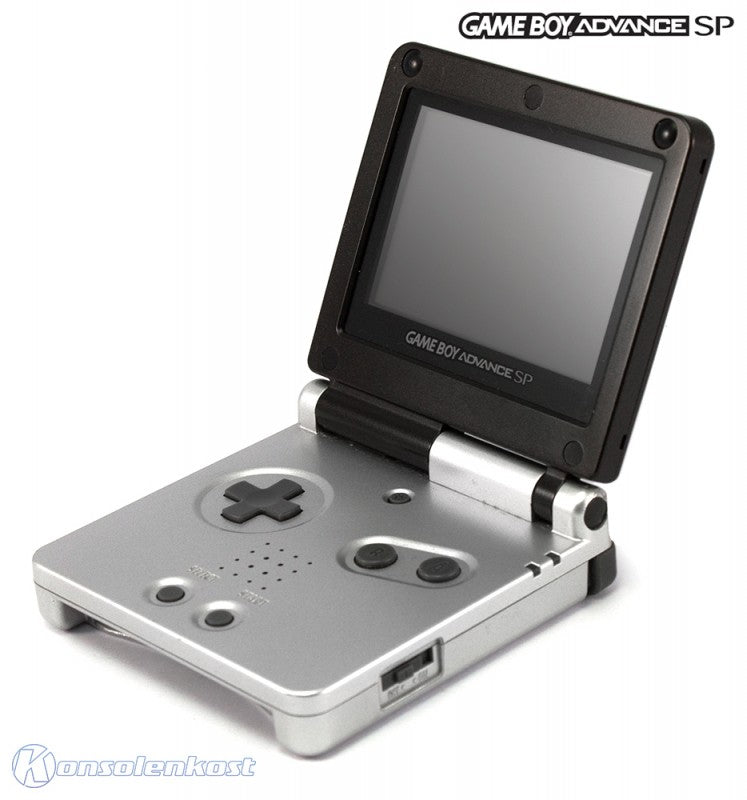 Konsole GBA SP Limited Platinum Onyx Edition + Netzteil — Limited Platinum Onyx Edition