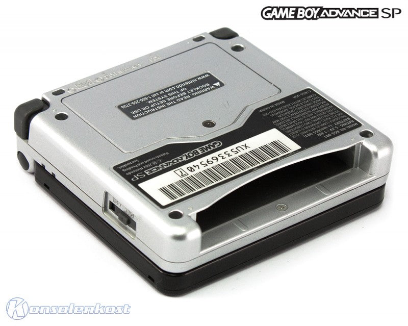 Konsole GBA SP Limited Platinum Onyx Edition + Netzteil — Limited Platinum Onyx Edition