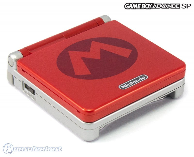Konsole GBA SP Mario vs Donkey Kong Edition + Netzteil — Mario vs Donkey Kong Edition