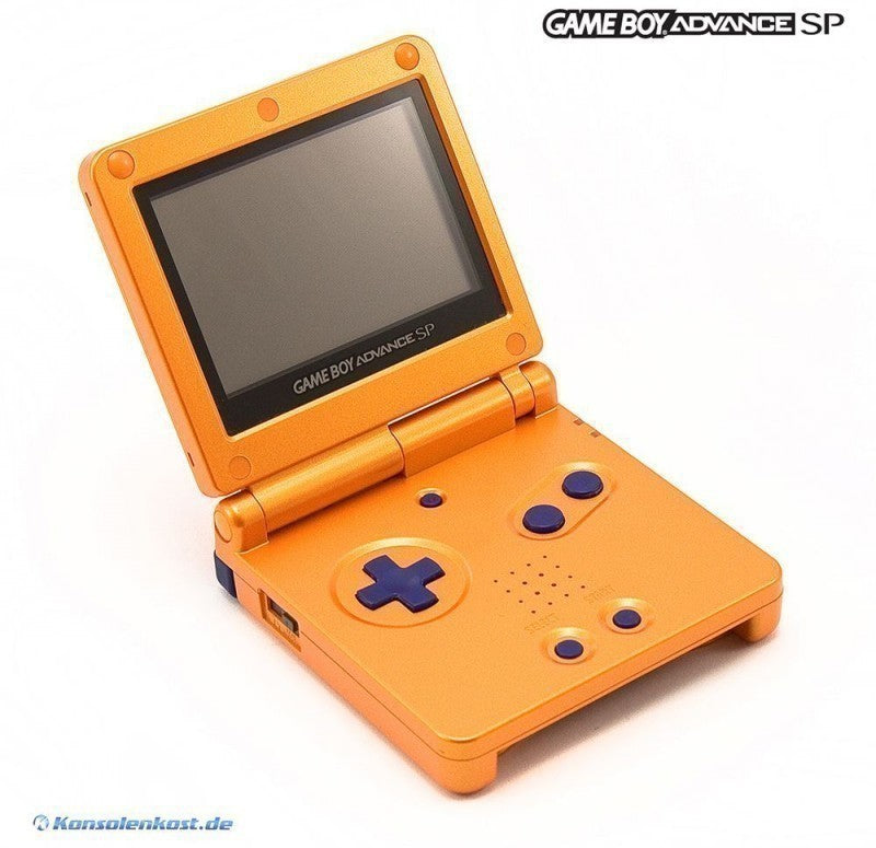 Konsole GBA SP AGS-001 Naruto + Netzteil — Special Edition