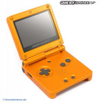 Konsole GBA SP + Netzteil Torchic Orange Pokemon Center Edition — Torchic Orange Pokemon Center Edition