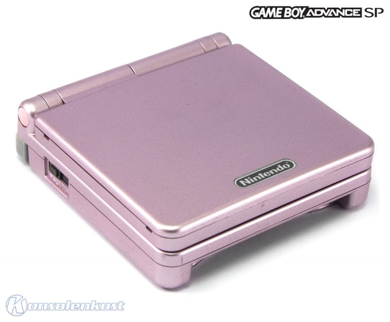Konsole GBA SP rosa - pink + Tetris + Netzteil