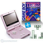 Konsole GBA SP rosa - pink + Tetris + Netzteil
